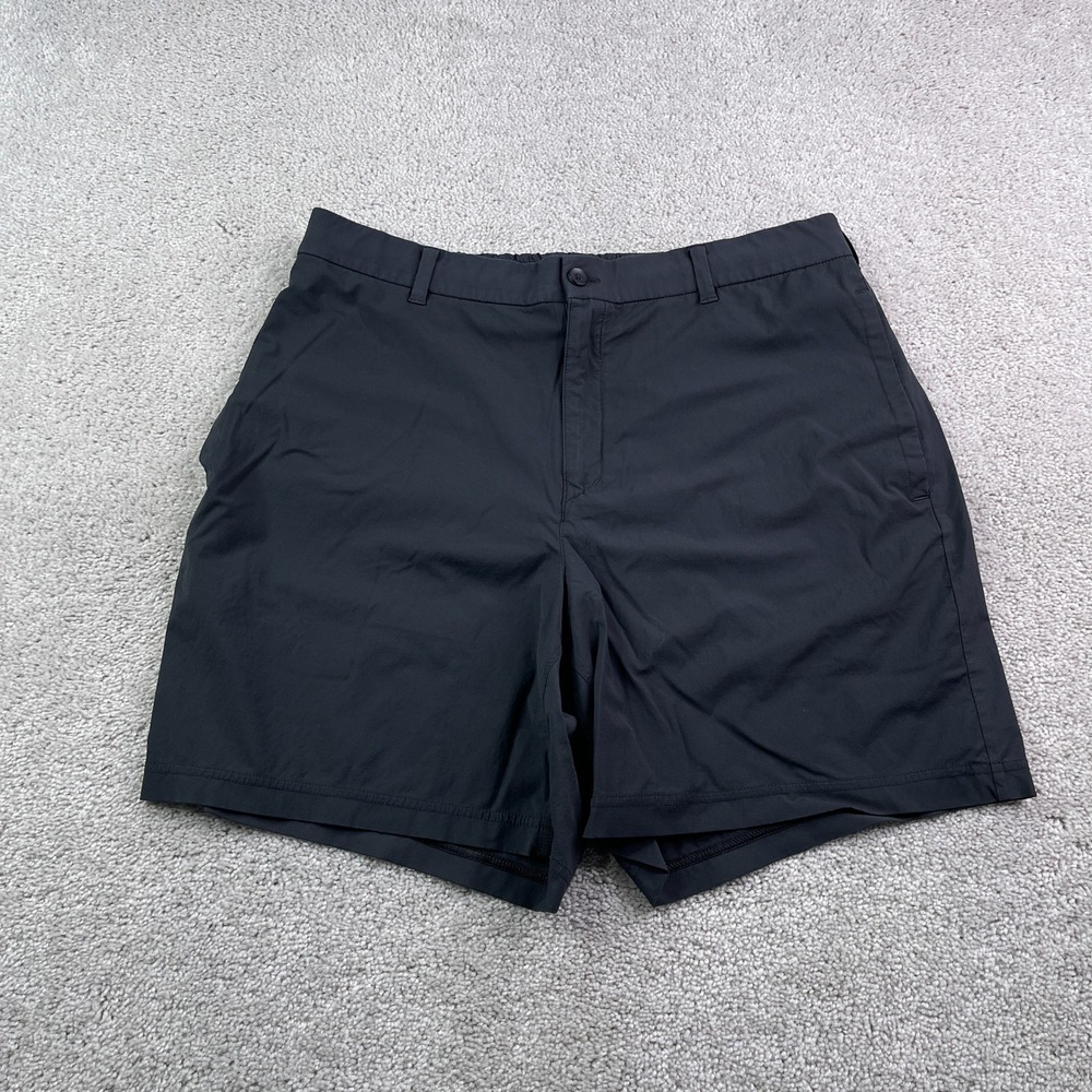 VRST Shorts Mens Medium Black Athletic Tech Performance Activewear Golf